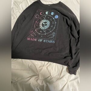 Black star sweatshirt XL
